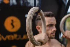 Anneaux De Gymnastique - Bois Naturel, Sveltus -Sveltus Magasin anneaux de gymnastique bois naturel sveltus 2