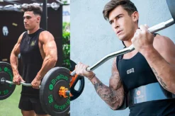 Sveltus Magasin -Sveltus Magasin barre olympique avec stop disques x2 ez sveltus 1