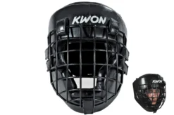 Casque Grillagé Fer Noir, Kwon