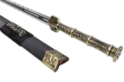 Epee Han ChuanQi - Lame Avec Crans, Rigide -Sveltus Magasin epee han chuanqi lame avec crans rigide 4