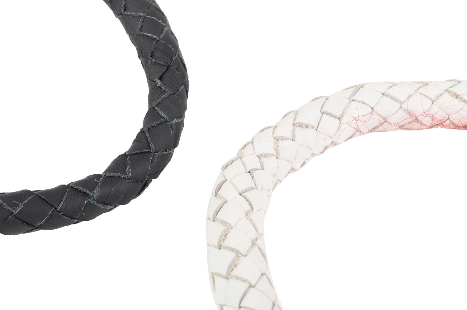 Fouet Long En Cuir - Poignée Bois 3 Fouet Long En Cuir - Poignée Bois – Image 3