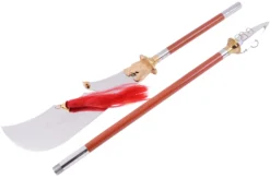 Hallebarde Démontable Guan Dao, à Garde Fine & Lame Large - Rigide -Sveltus Magasin hallebarde demontable guan dao a garde fine lame large rigide 2