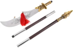 Hallebarde Démontable Guan Dao, Chunqiu, Bois Wengé -Sveltus Magasin hallebarde demontable guan dao chunqiu bois wenge 7