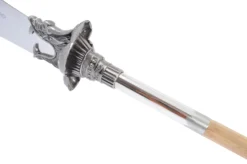 Hallebarde Démontable HaoYue Dragon - Argent/bois, Inox -Sveltus Magasin hallebarde haoyue dragon demontable argentbois inox 5