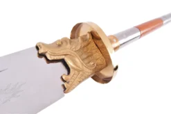 Hallebarde Démontable Pu Dao Dragon, 9 Anneaux Haut De Gamme - Rigide -Sveltus Magasin hallebarde pudao 9 anneaux haut de gamme demontable 3