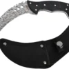 Karambit, Black & White Damascus, 22 Cm