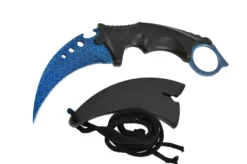 Karambit, Night Blue Y-Weave