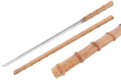 [Déstock] Katana Droit, Bambou - Rigide Aiguisé (fissuré)