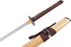 Katana Fudoshin, Bois Naturel - Aiguisé -Sveltus Magasin katana fudoshin bois naturel aiguise 3