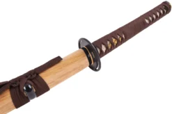 Katana Fudoshin, Bois Naturel - Aiguisé -Sveltus Magasin katana fudoshin bois naturel aiguise 6