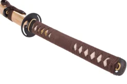 Katana Fudoshin, Bois Naturel - Aiguisé -Sveltus Magasin katana fudoshin bois naturel aiguise 7
