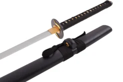 Katana Fudoshin, Kyouteki Noir Mat - Aiguisé -Sveltus Magasin katana fudoshin kyouteki noir mat aiguise 2