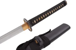 Katana Fudoshin, Kyouteki Noir Mat - Aiguisé -Sveltus Magasin katana fudoshin kyouteki noir mat aiguise 3