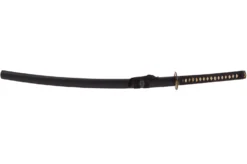 Katana Fudoshin, Kyouteki Noir Mat - Aiguisé -Sveltus Magasin katana fudoshin kyouteki noir mat aiguise 5