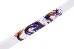 Katana Iaïto Dragon, Blanc & Tressage Noir -Sveltus Magasin katana iaito dragon blanc tressage noir 2