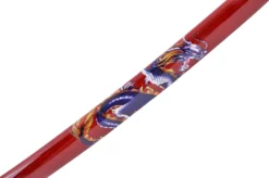 Katana Iaïto Dragon, Rouge & Tressage Rouge -Sveltus Magasin katana iaito dragon rouge tressage rouge 6