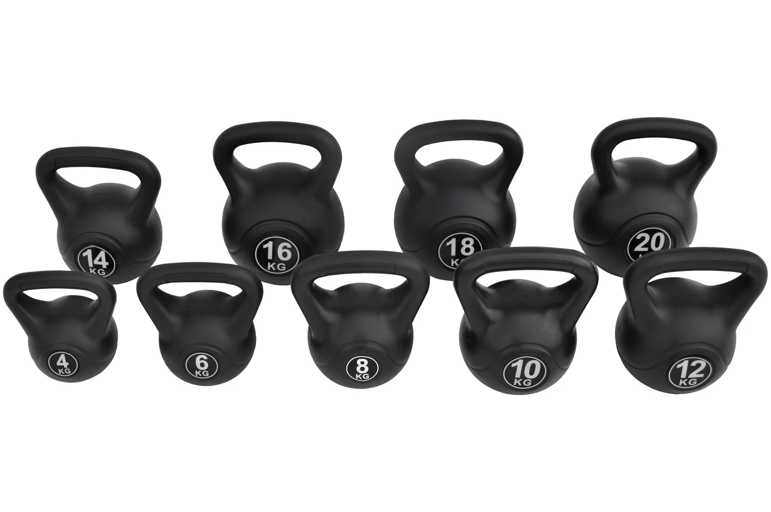 Kettlebell 6 KG, Coque Plastique 3 Kettlebell 6 KG, Coque Plastique – Image 3