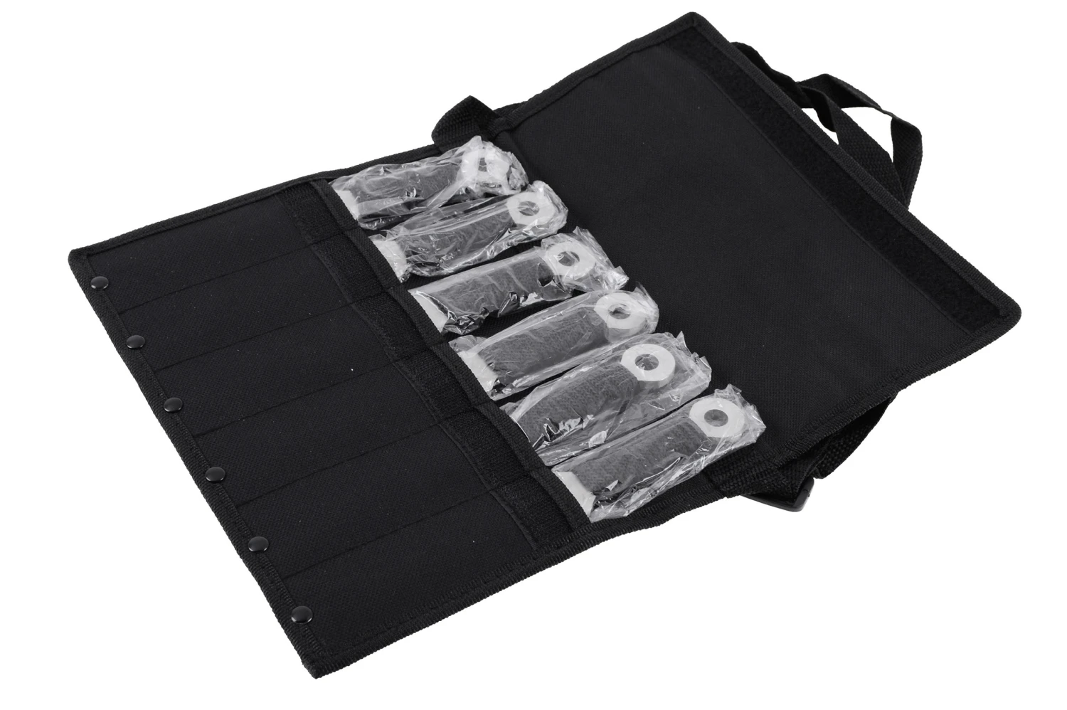 Kunai Inox, Chromé & Tressage Noir - Lot De 6 (20 Cm) 2 Kunai Inox, Chromé & Tressage Noir - Lot De 6 (20 Cm) – Image 2