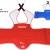 Plastron Taekwondo WTF Réversible, Style Coréen (Lacets), Kwon