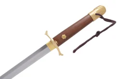 Sabre Tang, Palatial - Acier Damas, Forge LK Chen -Sveltus Magasin sabre tang palatial acier damas forge lk chen 3