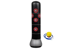 Sac De Frappe Sur Pied, Initiation - Gonflable, Métal Boxe