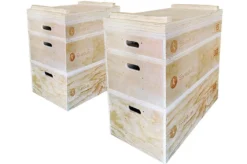 Set De 8 Jerk Blocs En Bois, Sveltus