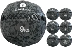 Médecine Ball, Wall Ball Camouflage, Sveltus